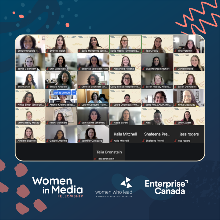 Enterprise (@entcanada) on Twitter photo Last week, our Women in Media team hosted Session 2 of the fellowship 🎥⭐️
With expert trainers <a href="/car_ellis/">Carly Ellis</a> & Alexandra Hilkene, fellows built confidence, clarity & control in interviews - learning to lead with impact.
Next up: tackling tough interviews with a special guest. 👀 Last week, our Women in Media team hosted Session 2 of the fellowship 🎥⭐️
With expert trainers <a href="/car_ellis/">Carly Ellis</a> & Alexandra Hilkene, fellows built confidence, clarity & control in interviews - learning to lead with impact.
Next up: tackling tough interviews with a special guest. 👀