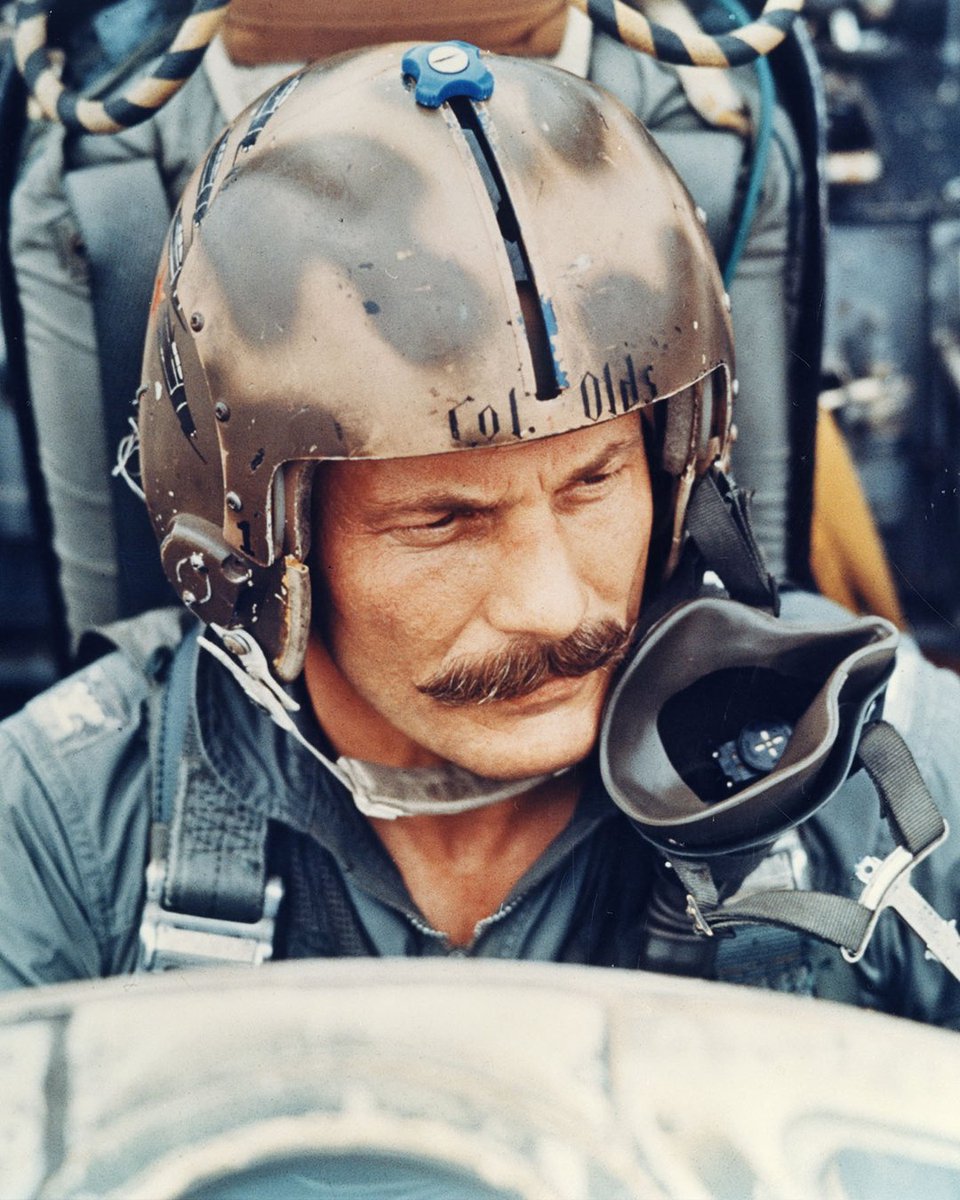 NationalVMM's tweet image. Today, we honor the birthday of Brigadier General Robin Olds, born on July 14, 1922 — a legendary American fighter pilot whose name is etched into the annals of U.S. Air Force history.
#robinolds #fighterpilot #usaf #airforce #militaryhistory #legendary