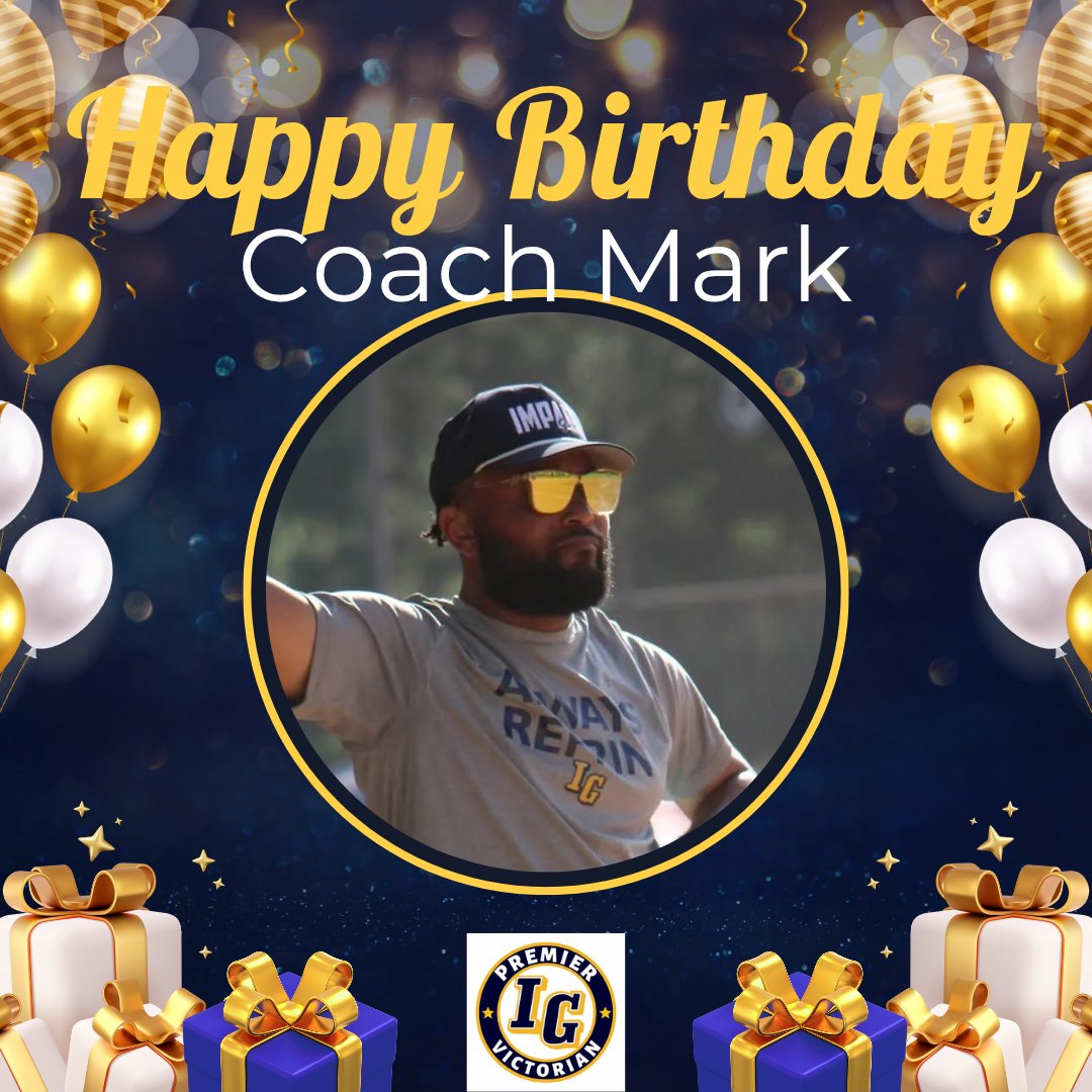 IG_Victorian's tweet image. Happy birthday to you, Coach Mark! Thank you for everything you do for our team! We hope you have a great day!