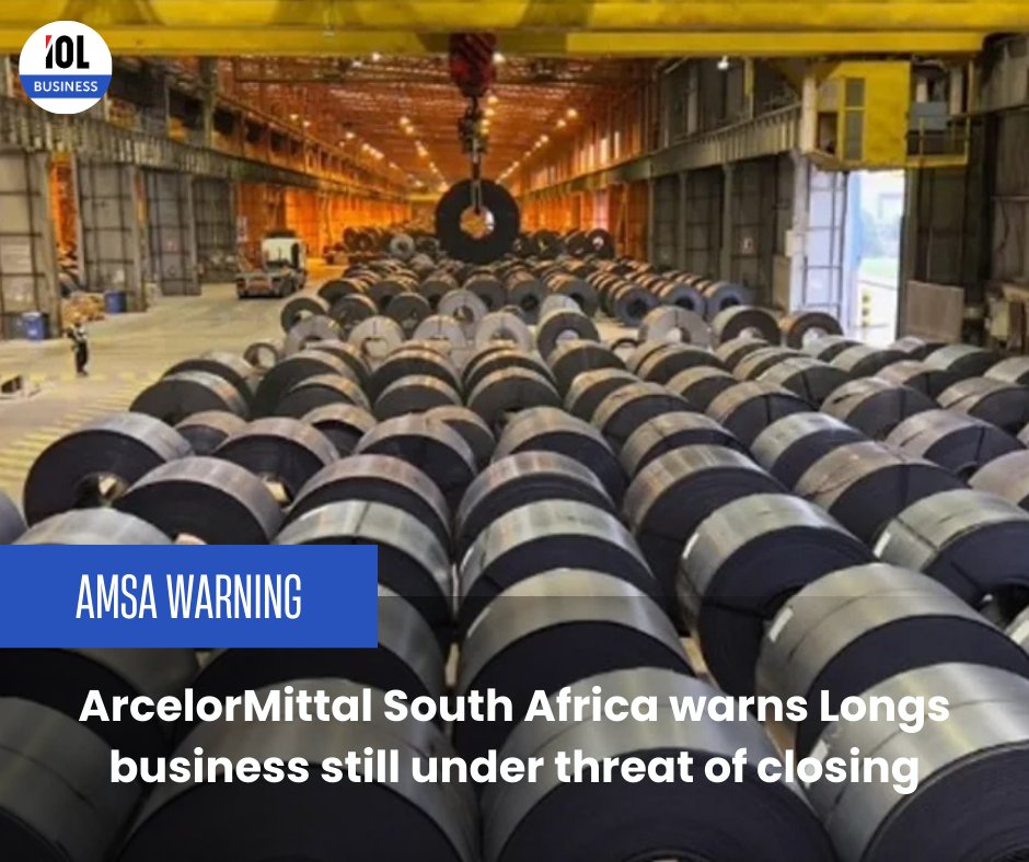 ArcelorMittal South Africa (AMSA) states that limited progress has been made in addressing the structural challenges affecting its beleaguered Long Steel Business, raising the possibility that it may begin preparing for closure ahead of the end-September deadline.
#business
