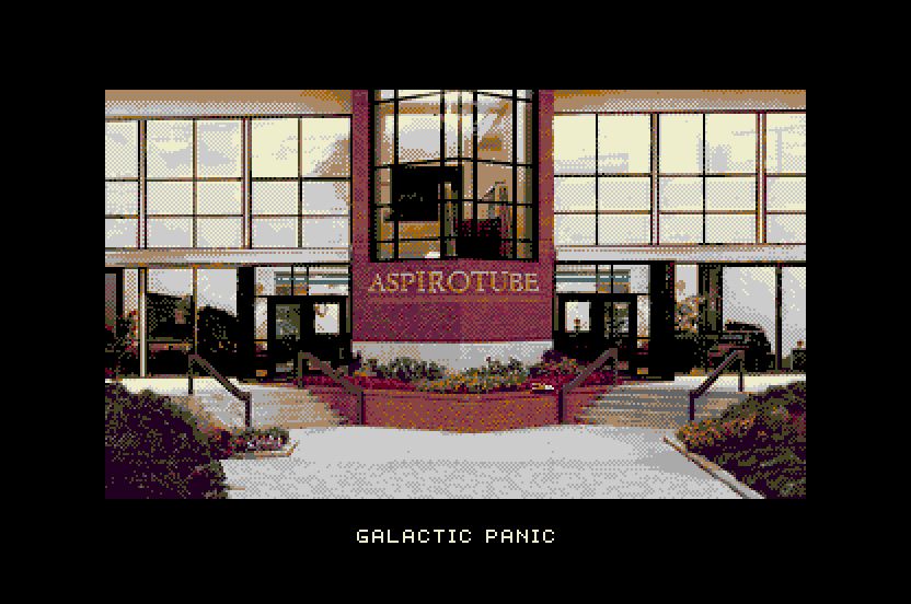 Philsan69's tweet image. Galactic Panic, awesome new point & click graphic adventure game for #AtariST computers insert-studio-name.itch.io/galactic-panic #atari #retrogames
