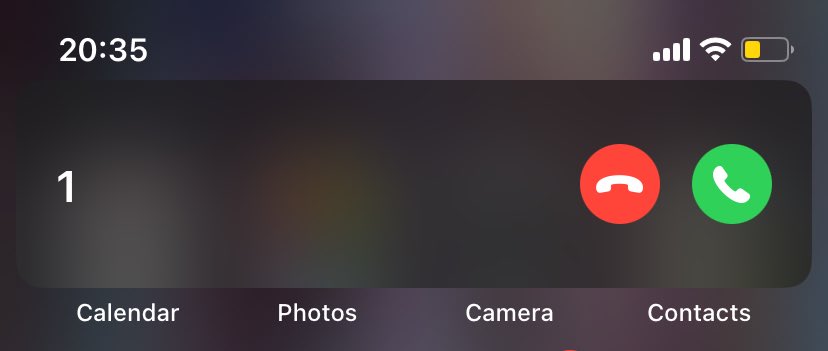 Alexander Graham Bell is calling me.