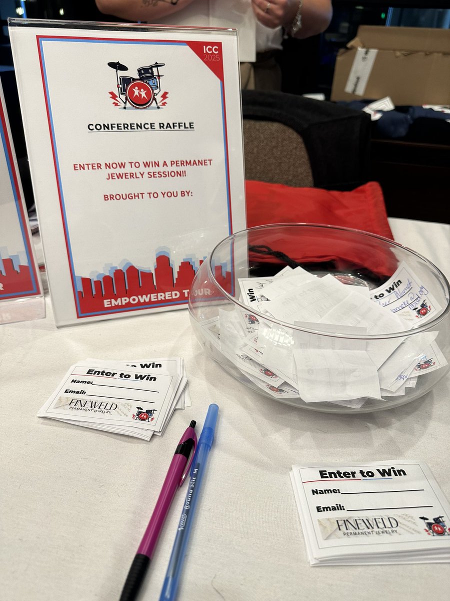 R13Coaches's tweet image. Want a chance to win a permanent bracelet? Stop by the official ICC 2025 merch booth today and enter your name into the raffle! 🎟️ 

#ICCTX #educoach