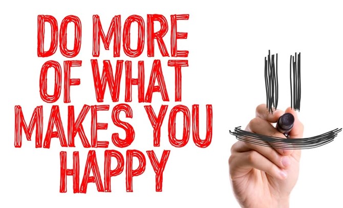 Today, choose to do what makes you happy 🙂
Happy Sunday!