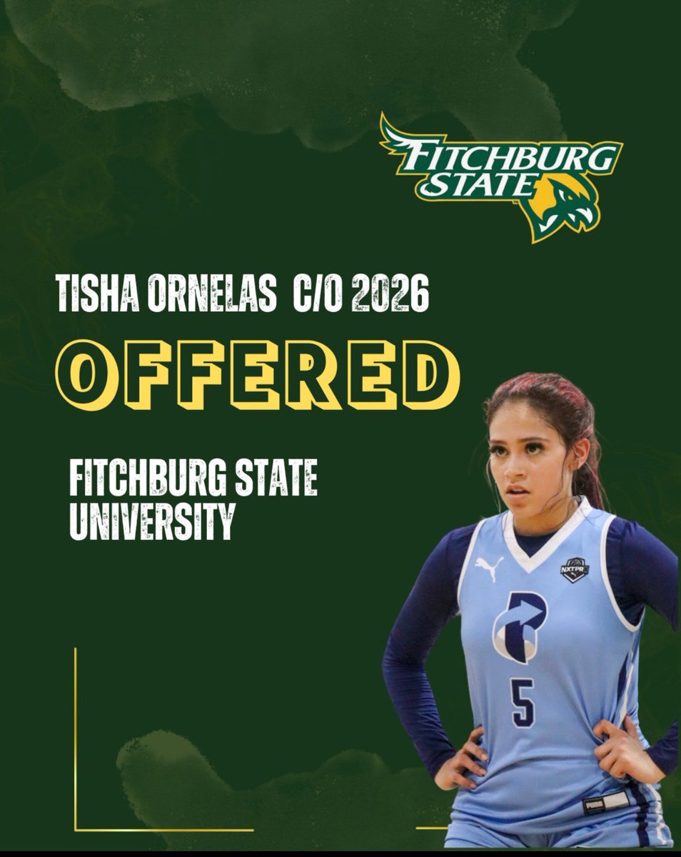 #AGTG I’m extremely grateful to have received a basketball offer from Fitchburg State University. Thank you so much for this opportunity and believing in me!!!
<a href="/realcoachc4/">Coach C</a> @PMPGREY <a href="/jjgirlshoops/">San Antonio Johnson Jaguars Girls Basketball</a>
