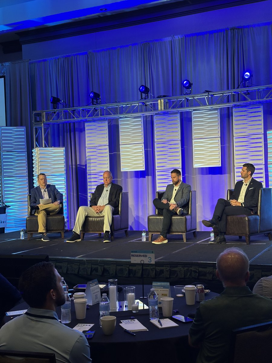A hot topic kicking off now at the #2025TransportationForum:
Securing Freight’s Future: Innovative Strategies Against Theft and Fraud

Moderator Nathan Meisgeier, Chuck Forsaith, Andrew T. Mitchell and Jordan Strawn take the stage to tackle cargo theft and fraud head-on. 🔐🔥
