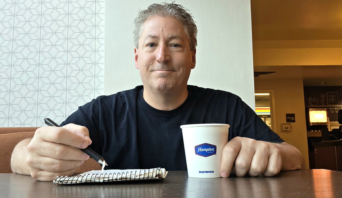 tommolog's tweet image. Reviewing my checklist over the morning coffee as I'm in Portland, Oregon today, filming another #RechargeRescue episode and getting another EV owner's home charging nightmare fixed. This one even included a visit by the local fire department.
Look out for the video on…