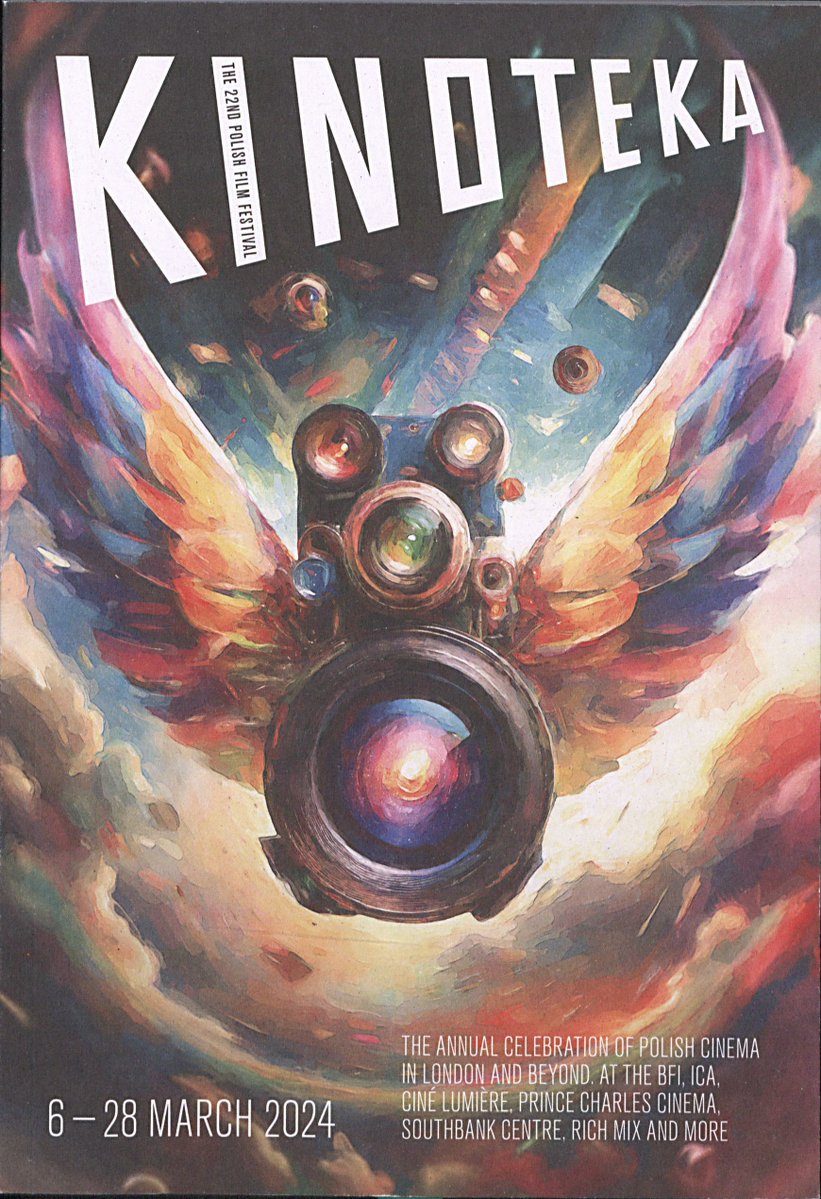 BFI_Ian's tweet image. #FestivalFriday! Olé! Here's this week's additions to the @BFI Reuben #Library's extensive festival catalogue collection. Some brilliant cover designs amongst them:
> 2nd Polish Film Festival 2004
> 6th Kinoteca 2008
> 20th Kinoteca 2022
> 22nd Kinoteca 2024