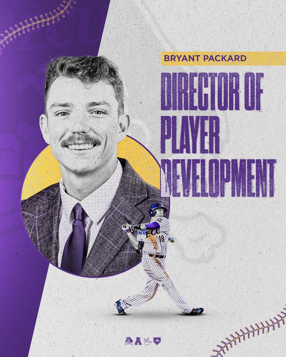 ECUBaseball's tweet image. Former East Carolina Baseball All-American @Bpakisbak17 has been named the Director of Player Development🏴☠️
📰- bit.ly/4nMnOXl