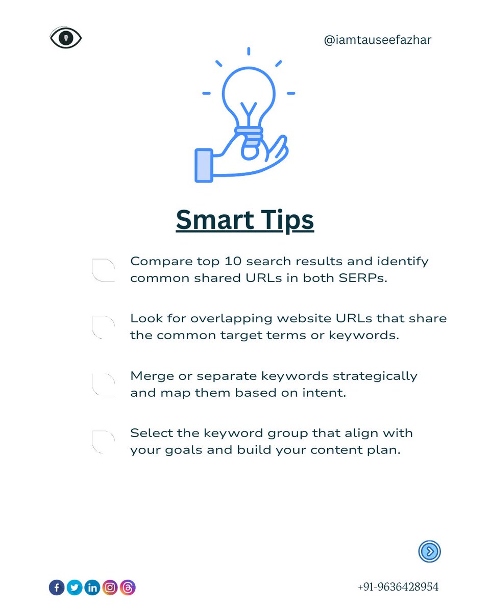 iamtauseefazhar's tweet image. SERP similarity is a method to understand whether two or more keywords produce similar results on search engines like Google or Bing. It shows how many of the top-ranking URLs are the same for different search queries. 

#serpsimilarity #serpanalysis #seoaudit #seoanalysis #serp