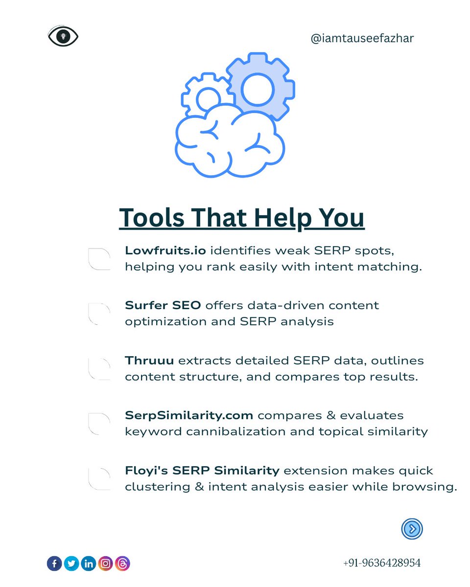 iamtauseefazhar's tweet image. SERP similarity is a method to understand whether two or more keywords produce similar results on search engines like Google or Bing. It shows how many of the top-ranking URLs are the same for different search queries. 

#serpsimilarity #serpanalysis #seoaudit #seoanalysis #serp