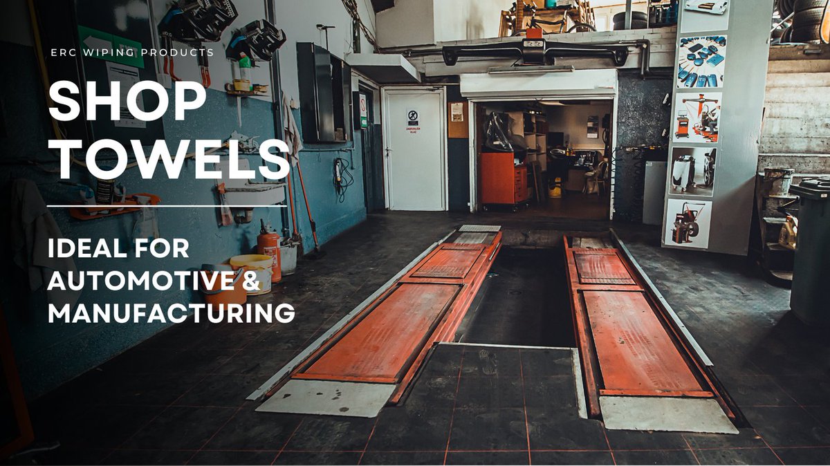 ercwipe's tweet image. Boost efficiency in auto and manufacturing settings with the right shop towels. 🧼💪 Learn 3 smart uses for ERC&apos;s shop rags by reading our latest blog post now.👉 bit.ly/4lDbJSA #workshopessentials #shoptowels #automotive #manufacturing #garageessentials
