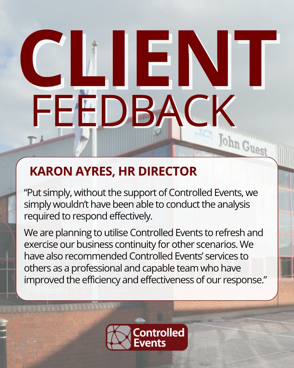 Controlled Events tweet media