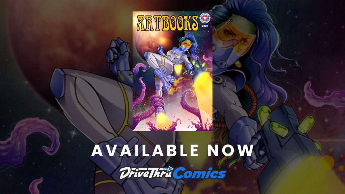 DriveThruComics's tweet image. Save almost 70% with this bundle deal from Oniric Comics!
Get it here: tinyurl.com/365p5dba
Current artists pay tribute to the fascinating heroes of the Golden Age, plus celebration of Science-Fiction from the late 1800s to today!
#comics #comicbooks