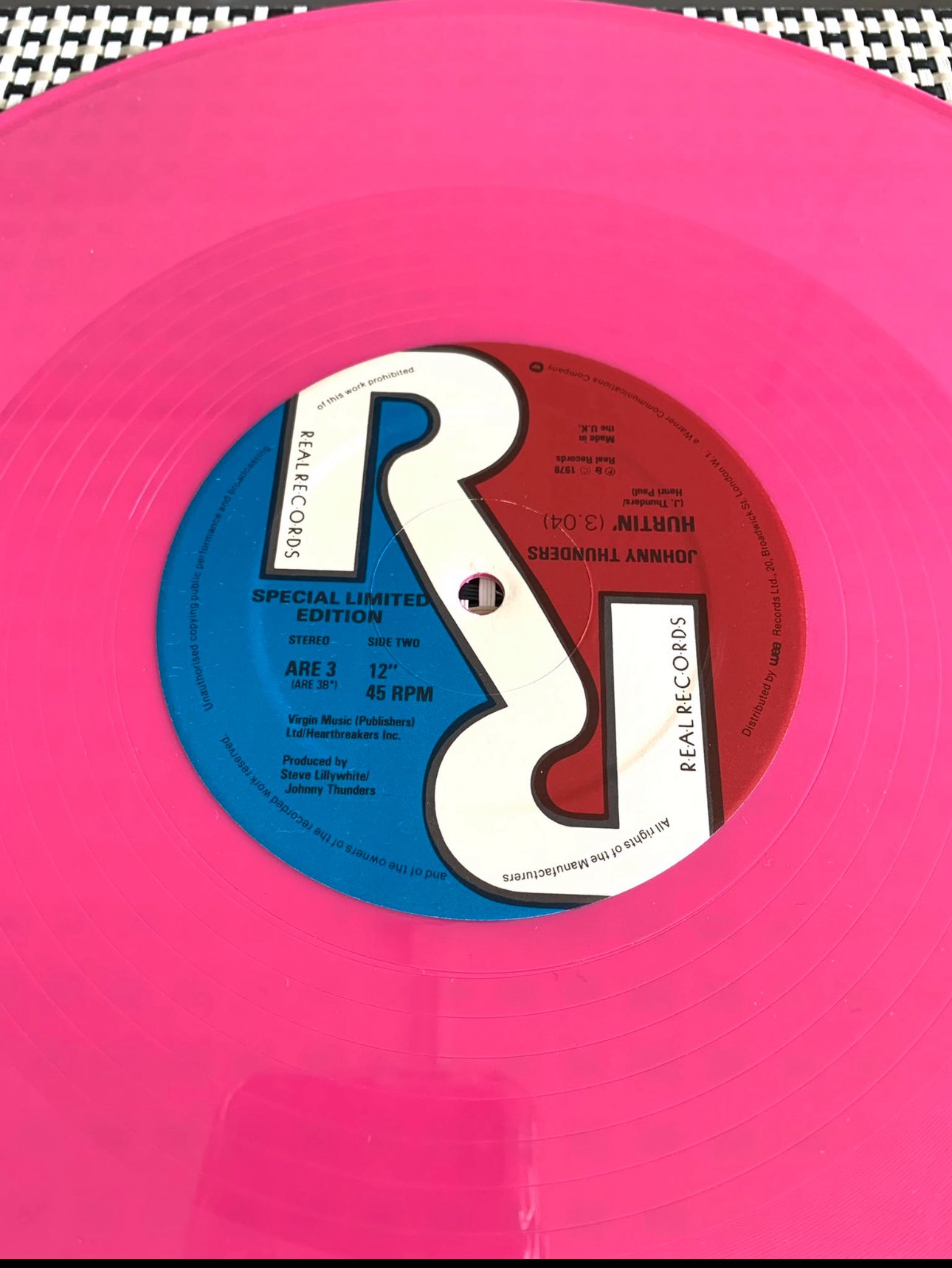 ◾️高音質USオリジナル盤■JOHNNY THUNDERS & PATTI PAL JOHNNY THUNDERS (W/PATTI PALLADIN)/GREAT BIG KISS(RSD 2018