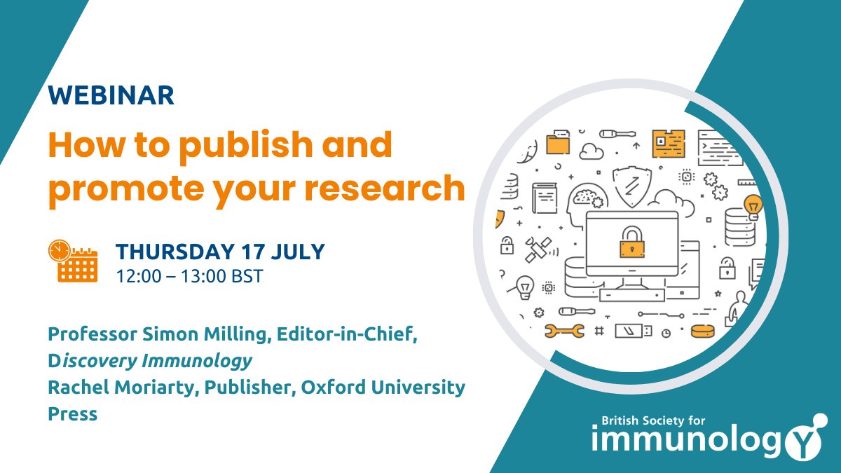 Discovery Immunology Journal (@discovimmunol) on Twitter photo There's still time to register for our webinar with <a href="/OUPAcademic/">Oxford Academic</a>
Learn what editors really look for β and how to get your paper noticed.
Join for free
ποΈThursday 17 July
π immunology.org/events/bsi-webβ¦ There's still time to register for our webinar with <a href="/OUPAcademic/">Oxford Academic</a>
Learn what editors really look for β and how to get your paper noticed.
Join for free
ποΈThursday 17 July
π immunology.org/events/bsi-webβ¦