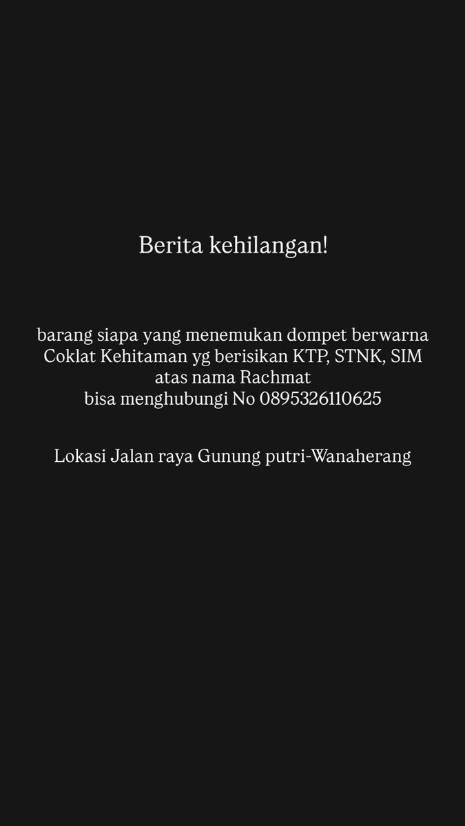 Bantu pantau dan sebarkan yaa! Terima kasih! 🙏