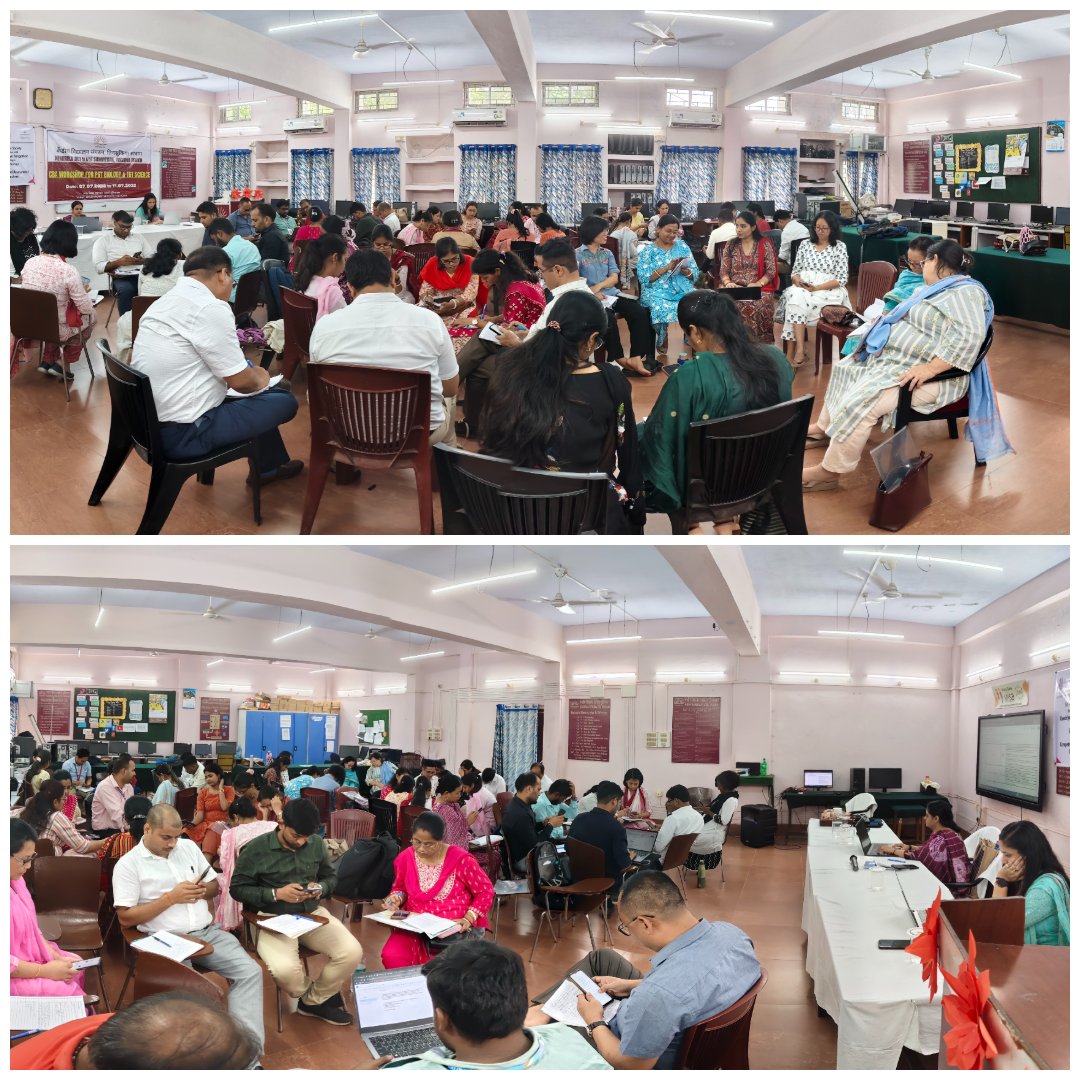 KVDuliajan's tweet image. 📚 Day 2 | #CompetencyBasedAssessment Workshop
📍 KV Oil Duliajan | 📅 July 8, 2025
🔬 Competencies in Science
📈 Assessment Cycle &amp;amp; Test Blueprint
📝 Assessment Items
✍️ Hands-on Item Writing
#NEP2020-ready classrooms!
@KVS_HQ @KVSRO_TINSUKIA @EduMinOfIndia @OilIndiaLimited #CBA
