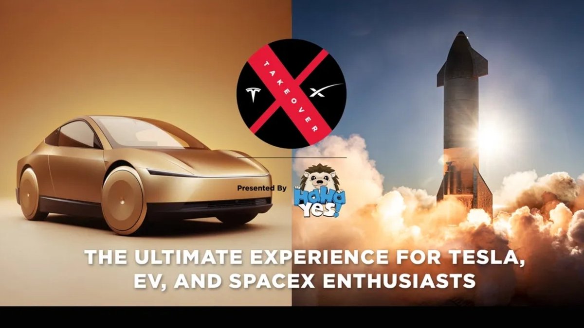 MarsMissionI's tweet image. Onto the next event, X Takeover.
San Mateo County Event Center
1346 Saratoga Dr. San Mateo, CA
Friday, July 25th, 2025
Light and Drone Show 6:00 - 9:00 PM
Saturday, July 26, 2025
Conference & Expo
10:00 AM - 6:00 PM
@teslaownersSV
#MarsMissionI
#Xtakeover2025