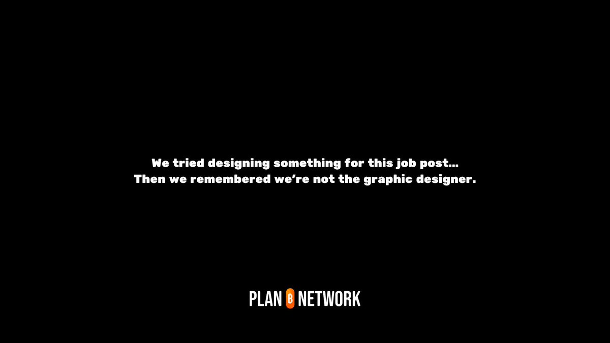 Plan ₿ Network is hiring a Senior Graphic Designer (Remote)

We’re looking for a highly skilled designer with 6+ years of experience in brand, digital, print, and event design.

Key requirements:
• Strong portfolio across digital, print, and event assets
• Proficiency in Adobe