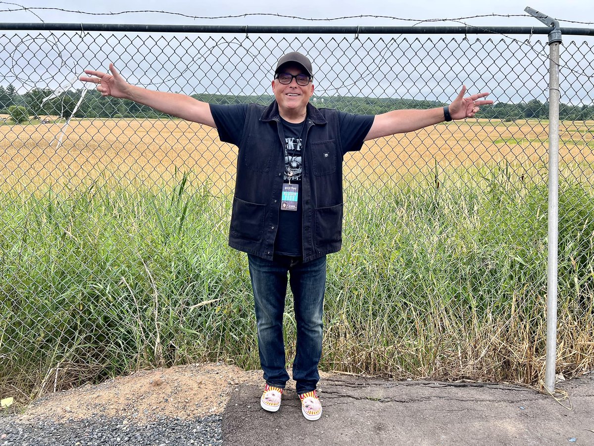 ROCK FEST! I'm looking forward to returning as host of @RockFestWI in Cadott WI this week! I'll be doing a book signing on Friday afternoon at the main merch store at the top of the hill, where you can score free guitar picks, stickers, and temp tattoos. See you there! #RockFest