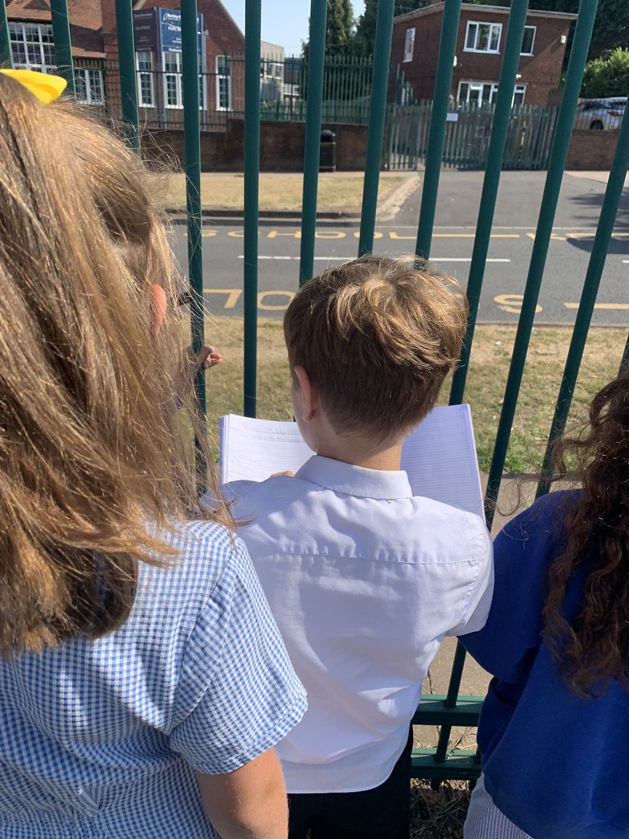 The children in Year 5 are conducting a traffic survey after identifying traffic as a local issue!🚗🚚🛵  #StPetersGeography