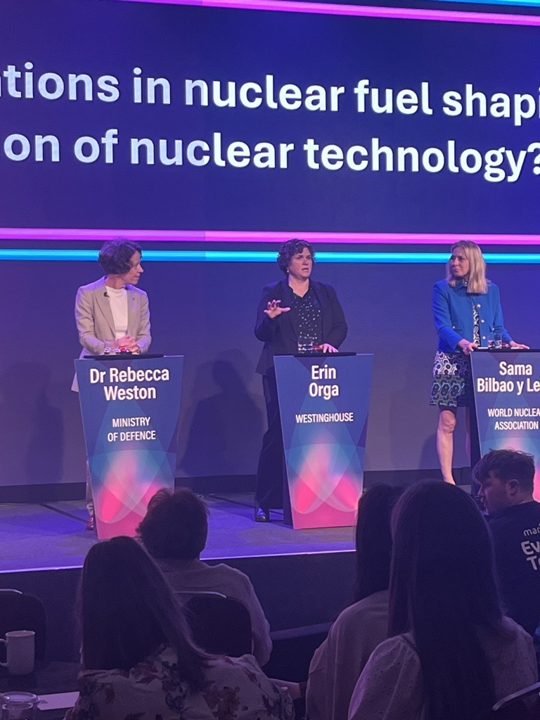 WECNuclear's tweet image. Westinghouse is a gold sponsor at this week's @WiNglobal event in London, with 25+ Westinghouse women from more than five countries in attendance. Visit our exhibition on the Plaza floor to learn more and and grab some wildflower seeds!