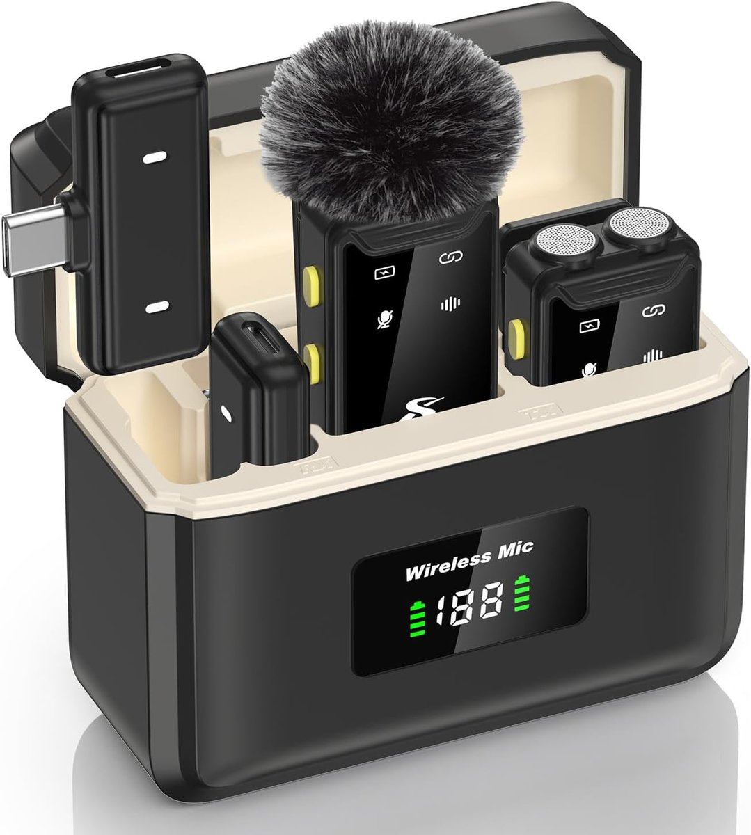 LabibTech2790's tweet image. 🎤✨ Elevate your sound with PQRQP Wireless Microphone! Perfect for creators on iPhone, iPad, and Android. Dual mics, 20H battery life, and 164FT range to unleash your voice. Let's inspire the world, one recording at a time! 🌟amzn.to/4kHrTcC
 #AudioMagic #ContentCreators