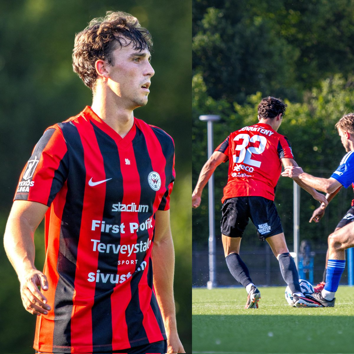 🔴⚫ Debyytti Punamustassa. ✅

Pau “Juvi” Juvanteny pelasi sunnuntaina Järvenpäässä ensimmäisen matsinsa PK-35:n paidassa. ✨

#YksiYhteinen #Ykkösliiga