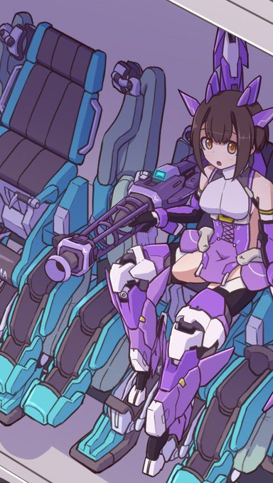 そういえば以前描いたみんトラティザーイラストにも小さく乙莉載せてたんですけど、実はちゃんと描き込んでたんですよね。。。
この機会にちょっと拡大で
#須賀乙莉生誕祭 