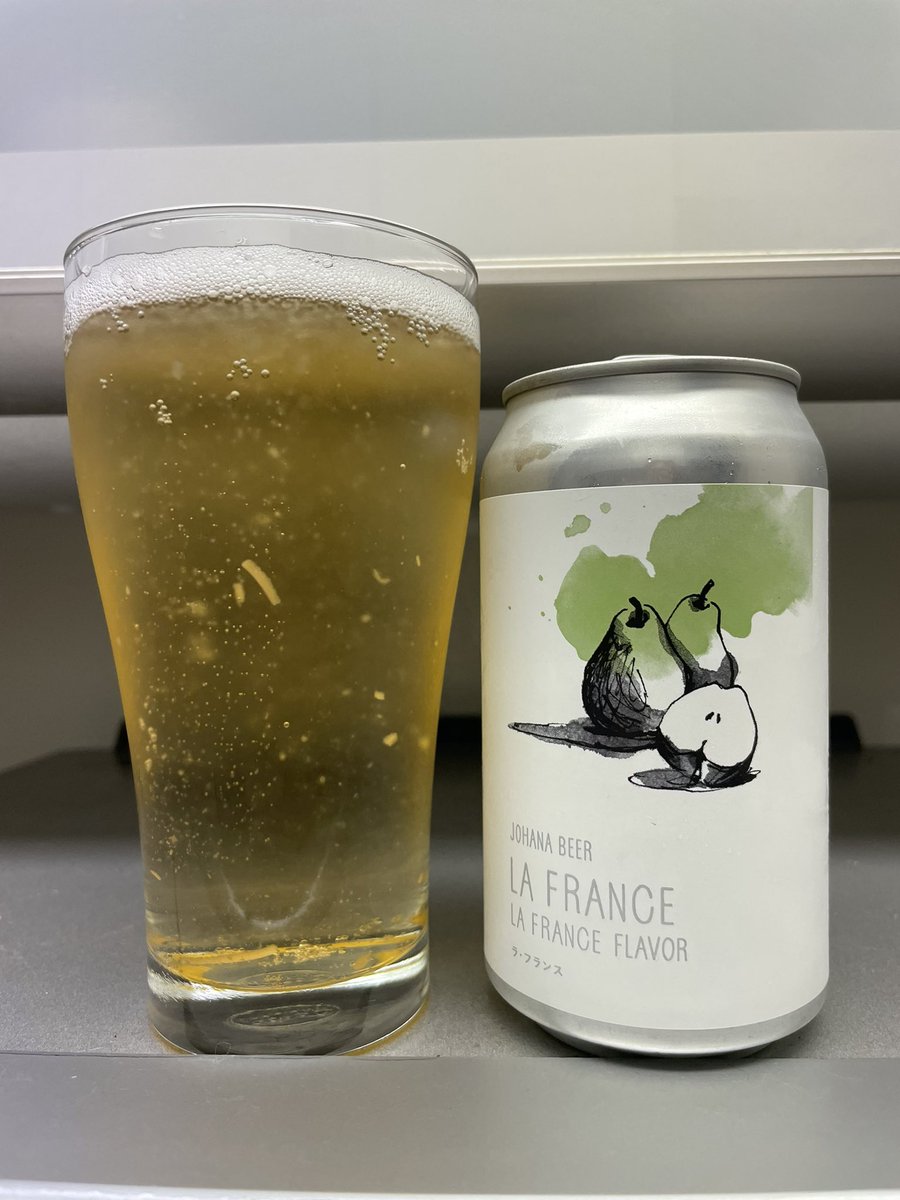 Perry_zo's tweet image. 今日は頂き物のフルーツエールから始めました🍺✨
ラフランスのジューシーさがしっかり出てて美味しかったです🥰