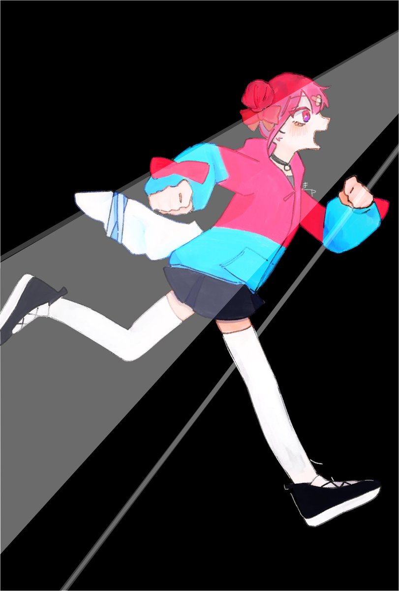 Kii1yu's tweet image. ムリムリ進化論！
#ナナヲアート　#ナナヲアカリ