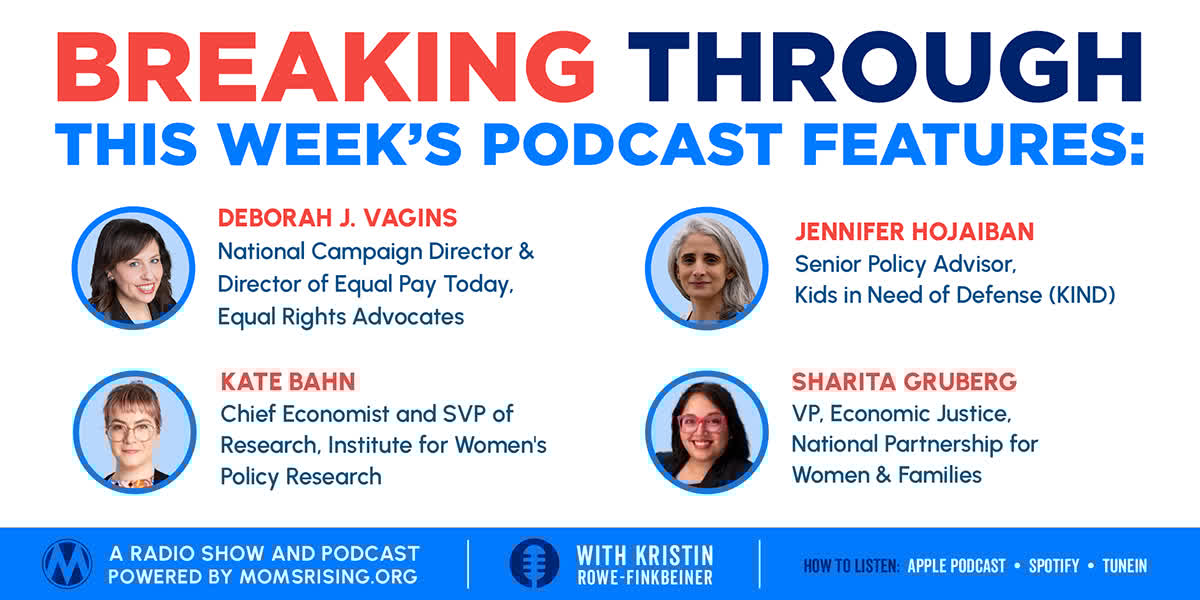 🎙️ Fighting for Paid Family Medical Leave w/ @npfw
🎙️ The economic impact of unpaid care work w/  <a href="/IWPResearch/">IWPR</a>
🎙️ How the cruel Trump practices are unfairly terrorizing immigrant families and communities w/ <a href="/supportKIND/">KIND</a>
🎙️ How closing the wage gap would boost the overall economy