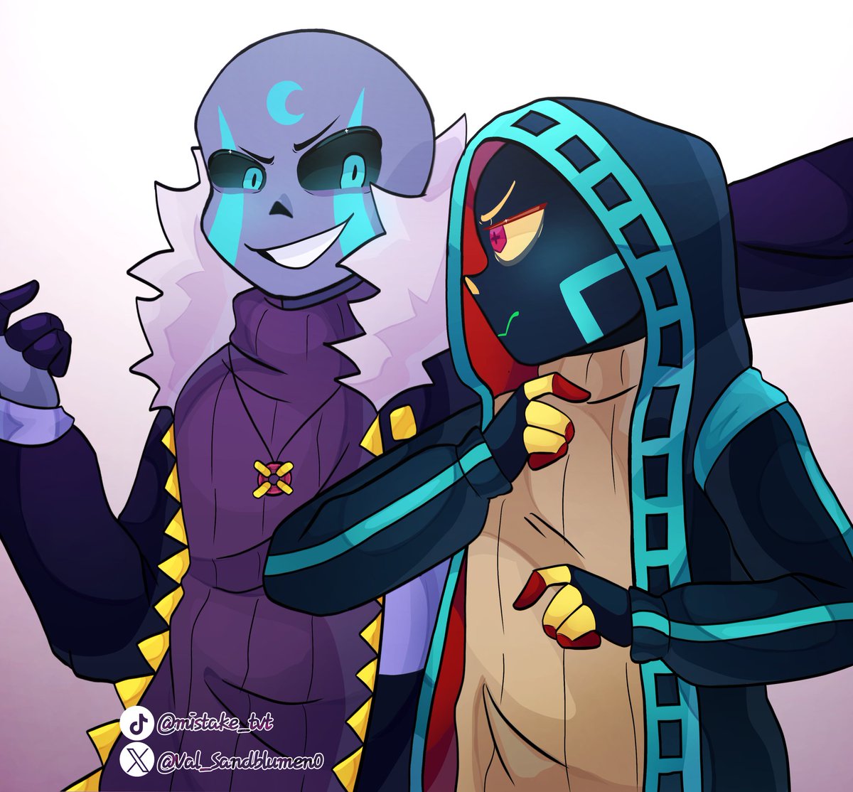 Val_Sandblumen0's tweet image. Crecent x Gradient 🌠🌷💗 #crecent #gradient #sans #fanart #DigitalArtist #fypシviral