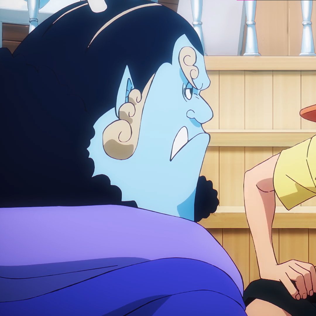 LeeSunnar's tweet image. Jinbe comes back in Kuma&apos;s flashback and looking gorgeous as always!! 💙💙🤩🤩