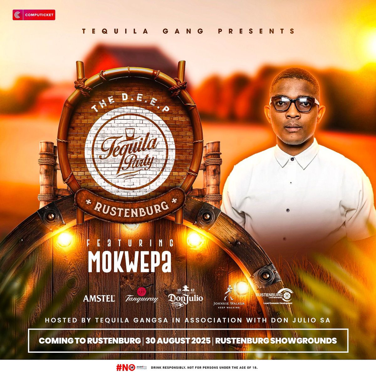 OttoB_'s tweet image. MOKWEPA 🐍
The D•E•E•P |RUSTENBURG 2025|
#ALL_VIP_ExperiencE | #TequilaParty |
• Date: 30 August 2025
Venue: Rustenburg Showgrounds
Time: 13:00 till LATE
• Tickets 🎫 Available @computicket NationWide|
computicket-boxoffice.com/e/the-deep-rus…
#GANG❤️Rustenburg | #WeLoveHouseMusic |