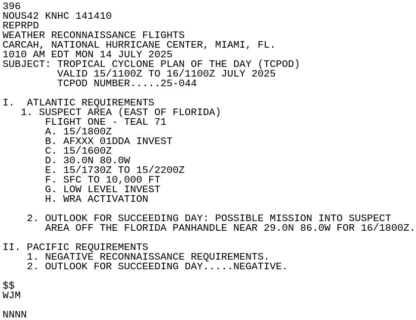 Looks like we have a recon flight scheduled into the disturbance tomorrow at 18z. I'd imagine we get invest designation soon.