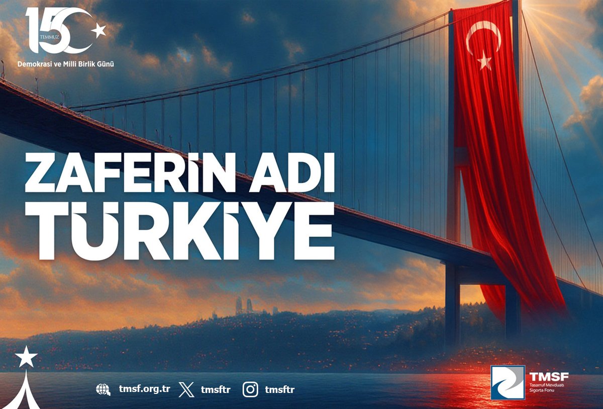 Aziz milletimizin inancı ve cesaretiyle bertaraf edilen #15Temmuz darbe girişiminin 9. Yıl dönümünde şehit ve gazilerimizi saygıyla anıyoruz.  

Zaferin Adı Türkiye