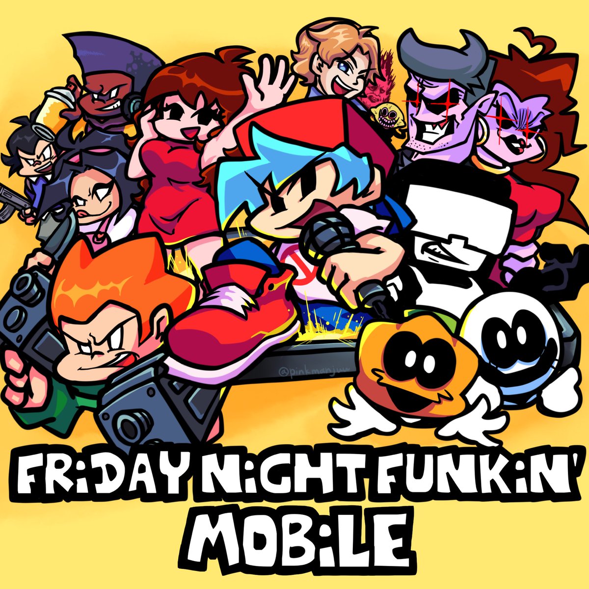 🎊Friday Night Funkin' Mobile🎉 
👏Congratulations👏
#fridaynightfunkin