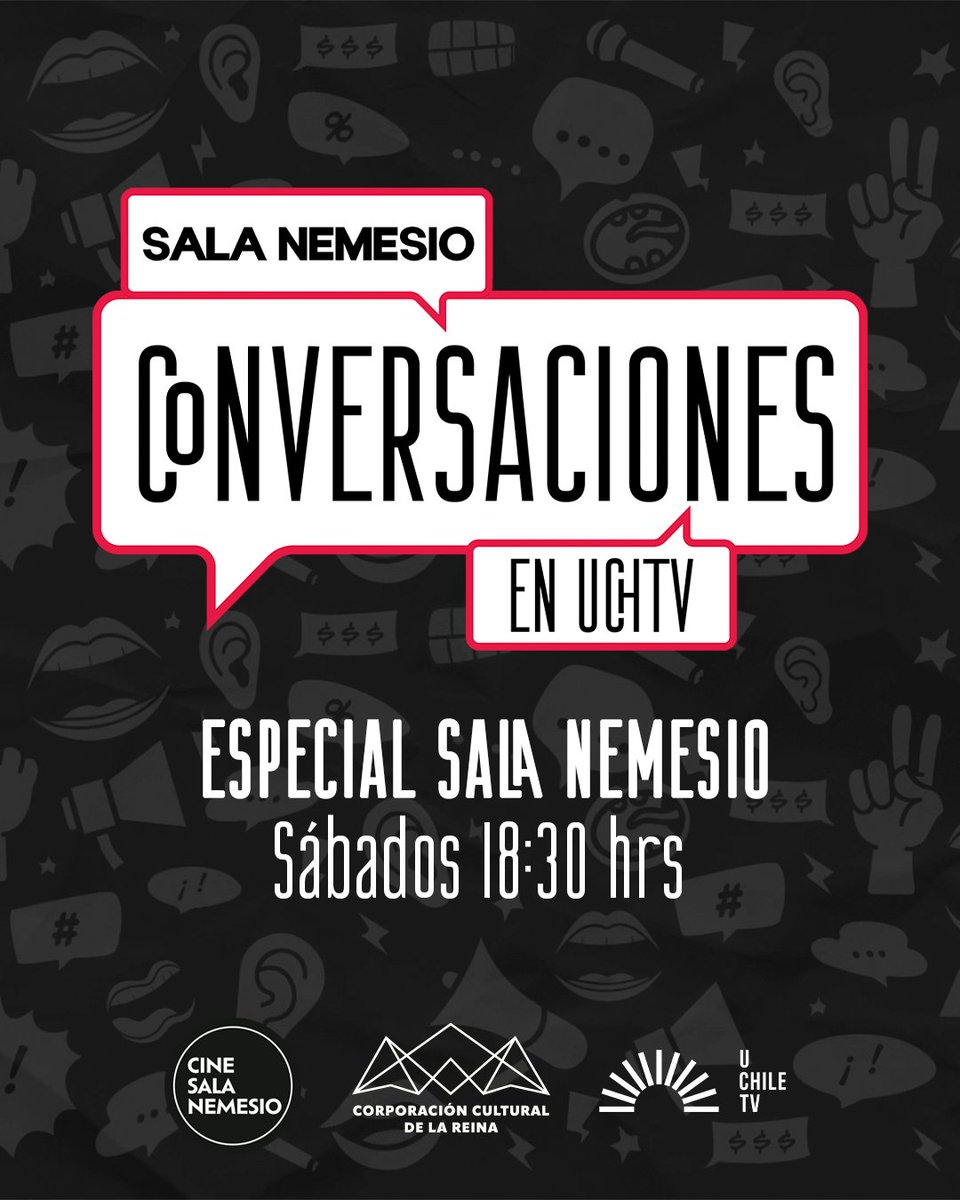 👤 Te presentamos una nueva edición de Conversaciones UchileTV: Especial Sala Nemesio.
Hablamos de lo mejor del cine chileno con sus directores y actrices.

📅 Estreno: Todos los sábados, desde el 19/07 | 18:30 hrs por UchileTV.