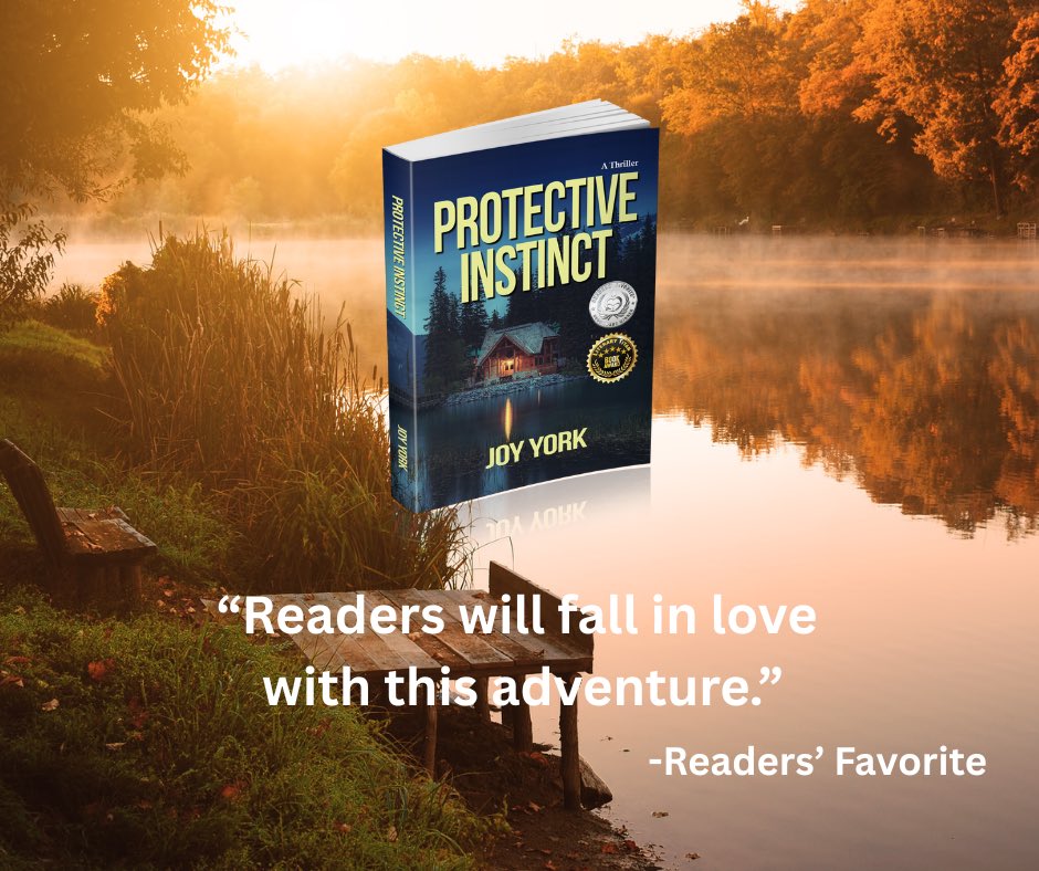 ⭐️ ⭐️⭐️⭐️⭐️ Review: “Author Joy York has given us a brilliantly plotted, white-knuckled thriller with equal measures of non-stop action, twisted family histories, shocking revelations, and two improbable heroes who take turns saving each other’s lives.”
#thriller #actionadventure