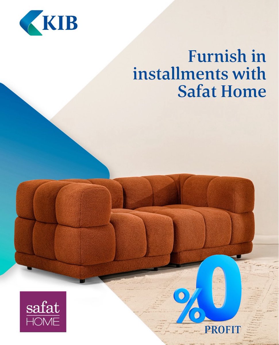 KIB - Kuwait International Bank (@kibpage) on Twitter photo مع صفاة هوم أثث بيتك وادفع بالأقساط 0% ارباح
<a href="/safathome/">steve 1021</a>
لأي استفسار يمكنكم التواصل معانا عن طريق الإتصال أو الواتساب على رقم 1866866 مع صفاة هوم أثث بيتك وادفع بالأقساط 0% ارباح
<a href="/safathome/">steve 1021</a>
لأي استفسار يمكنكم التواصل معانا عن طريق الإتصال أو الواتساب على رقم 1866866