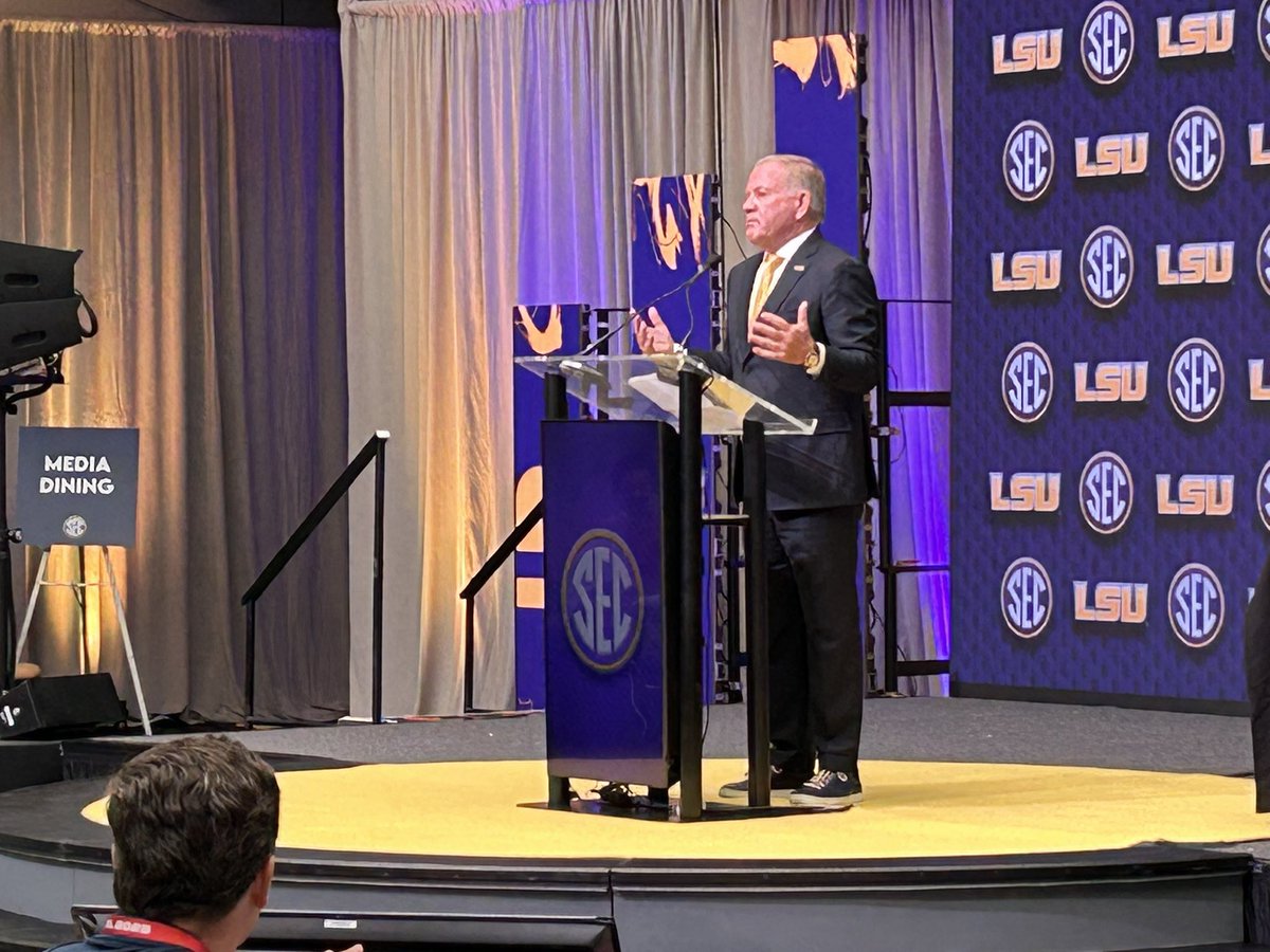 Jacques Doucet (@jacquesdoucet) on Twitter photo . <a href="/LSUfootball/">LSU Football</a> Brian Kelly begins by saying #LSU has sold 75,000 season tickets. Kelly then says it’s important for the players to graduate. This is still college, not the NFL he says. . <a href="/LSUfootball/">LSU Football</a> Brian Kelly begins by saying #LSU has sold 75,000 season tickets. Kelly then says it’s important for the players to graduate. This is still college, not the NFL he says.
