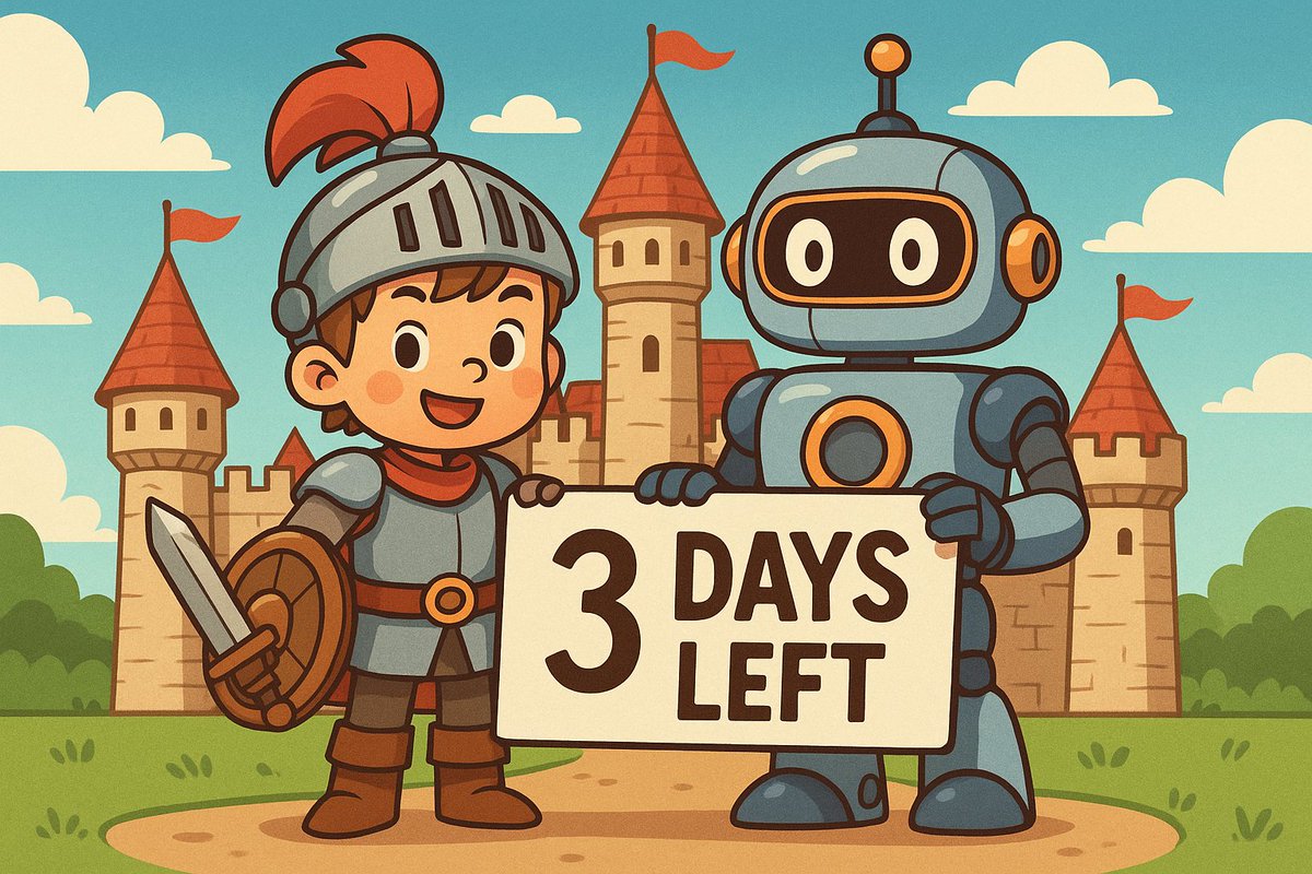 campclashfun's tweet image. The final phase of the Community Quest begins in 3 days: The Onslaught.
Sharpen your skills and prepare for peak chaos:
🚀 Launch a camp under the #rebel sigil.
⚔️ Challenge any camp that stands against your ideals.