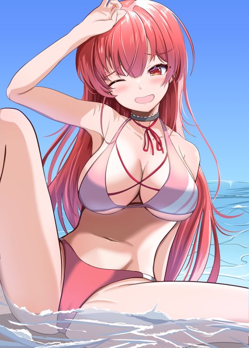 #マリンのお宝
コミケ用に書き下ろしました!
スッキリとして分かりやすい絵にできて結構満足✨ 