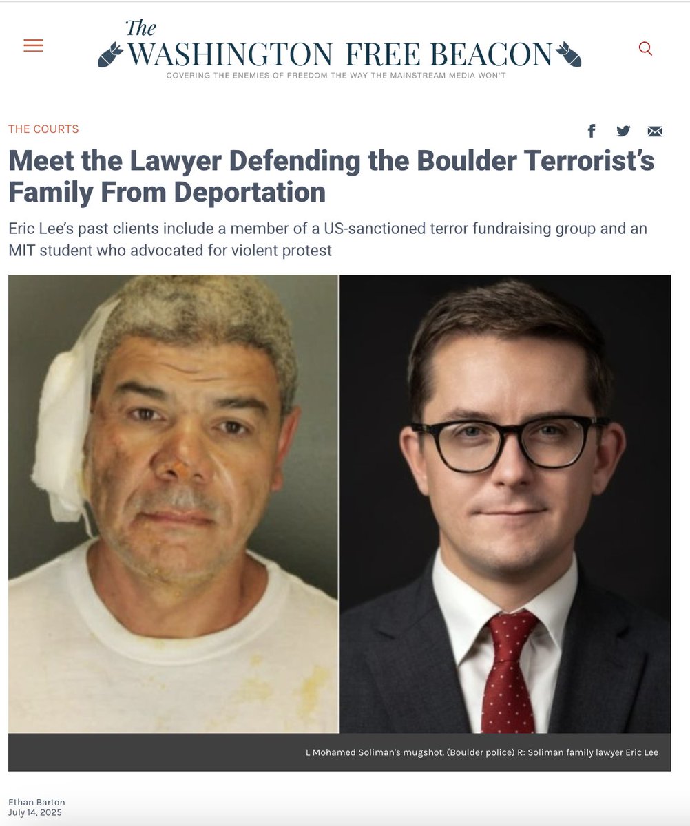 EricLeeAtty's tweet image. You&apos;re doing something right if the Washington Free Beacon (backed by far-right billionaire Paul Singer) attacks your work.

My crime? &quot;Lee has long defended immigrants,&quot; represents &quot;a who&apos;s who of radical activists&quot; &amp;amp; is &quot;highly critical of both parties on immigration.&quot;

Guilty!
