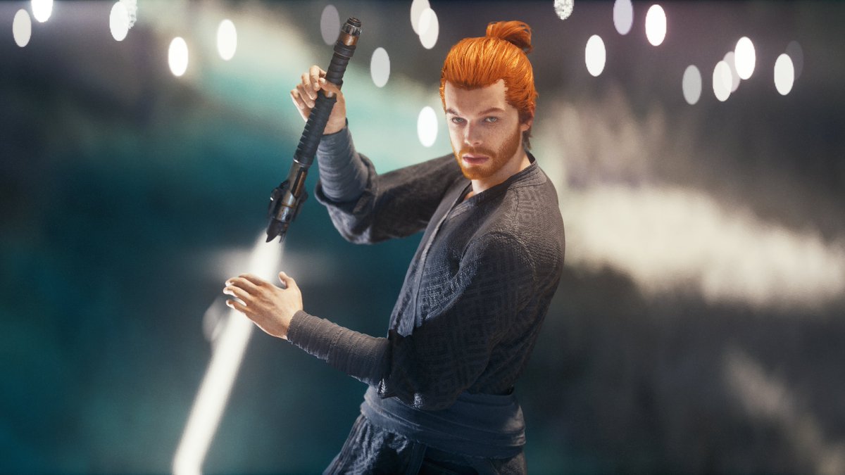 animated_jen's tweet image. "Yes." - Cal Kestis #StarWarsJediSurvivor