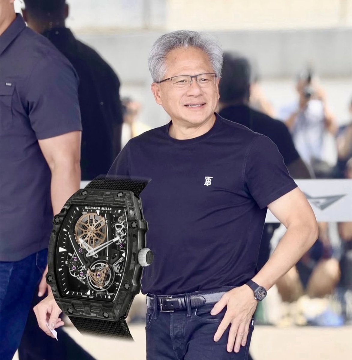 Richard Mille RM 21-01 Tourbillon Aerodyne. ~ Under 50 Made

Retail: 1.05 Million

Secondary: 1.2M+

Jensen Balling Out As He Should. 🐐