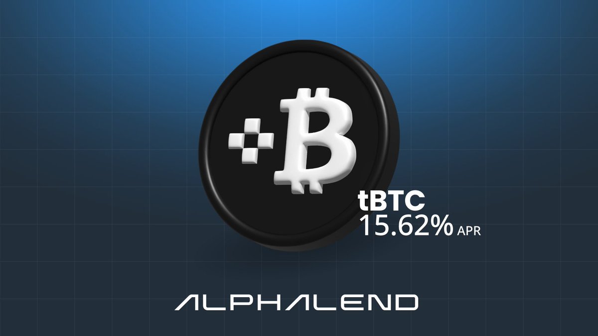 AlphaFi (@alphafisui) on Twitter photo AlphaLend just passed 100 BTC supplied!
Huge milestone — and right as BTC hits new highs.
To celebrate, we’ve boosted yields on Sui’s newest BTCFi token: $tBTC by <a href="/TheTNetwork/">Threshold Network ✜</a>.
BTC is pumping. Yields are too. Get into it, Sui community. AlphaLend just passed 100 BTC supplied!
Huge milestone — and right as BTC hits new highs.
To celebrate, we’ve boosted yields on Sui’s newest BTCFi token: $tBTC by <a href="/TheTNetwork/">Threshold Network ✜</a>.
BTC is pumping. Yields are too. Get into it, Sui community.