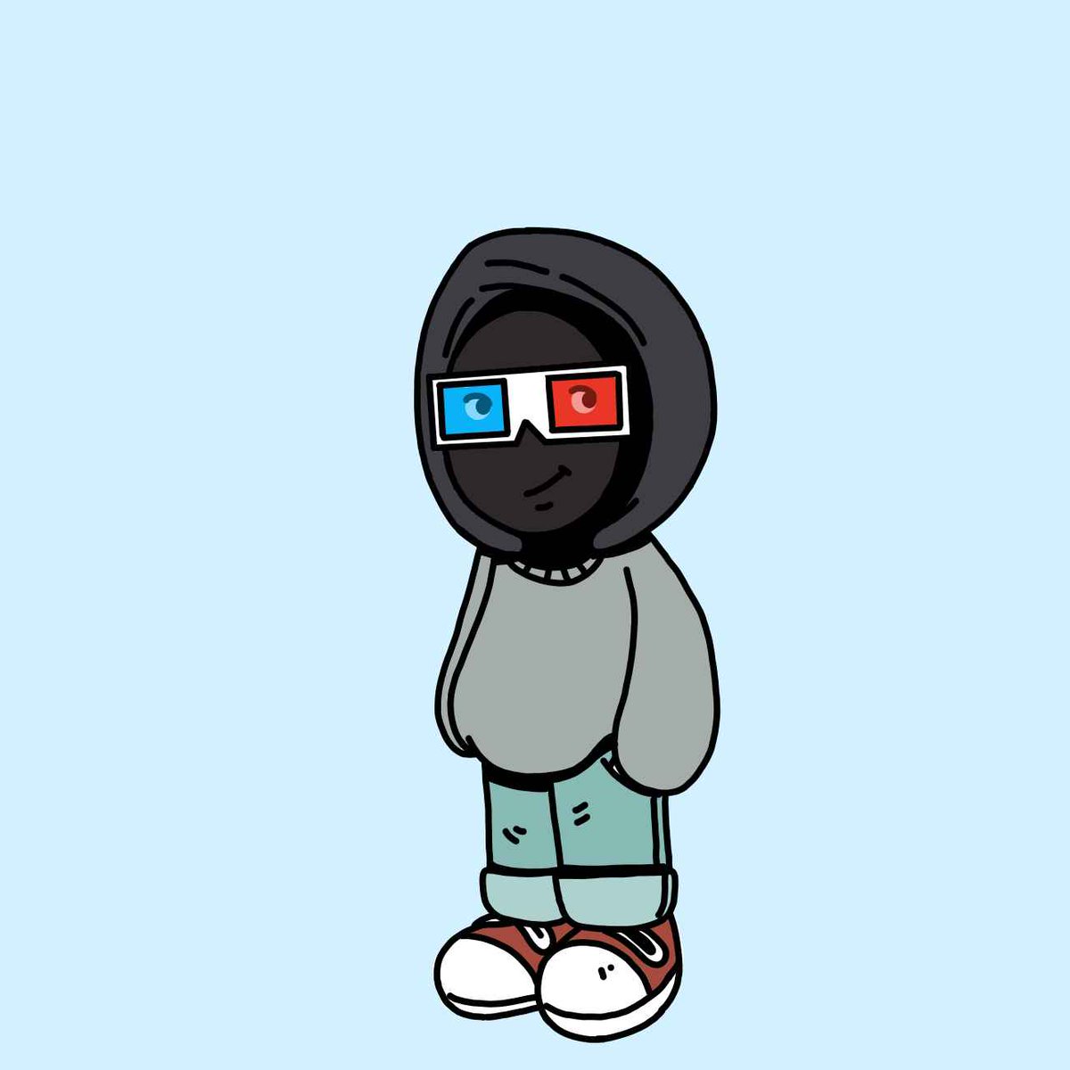 When spotlight starts and you are comfy holding CULT 🟦🟥